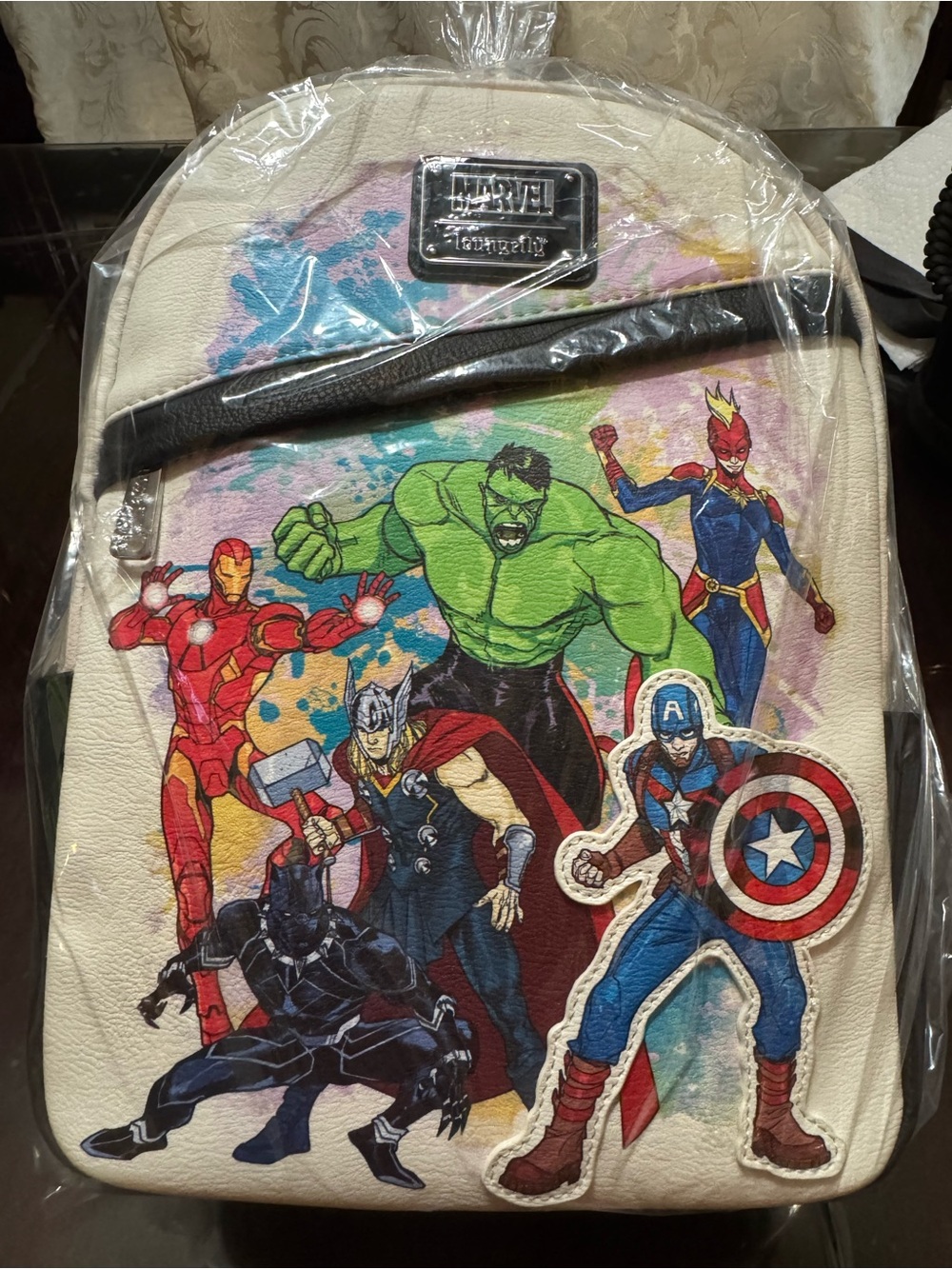 Disney Avengers HARDTAG Loungefly *NWT*